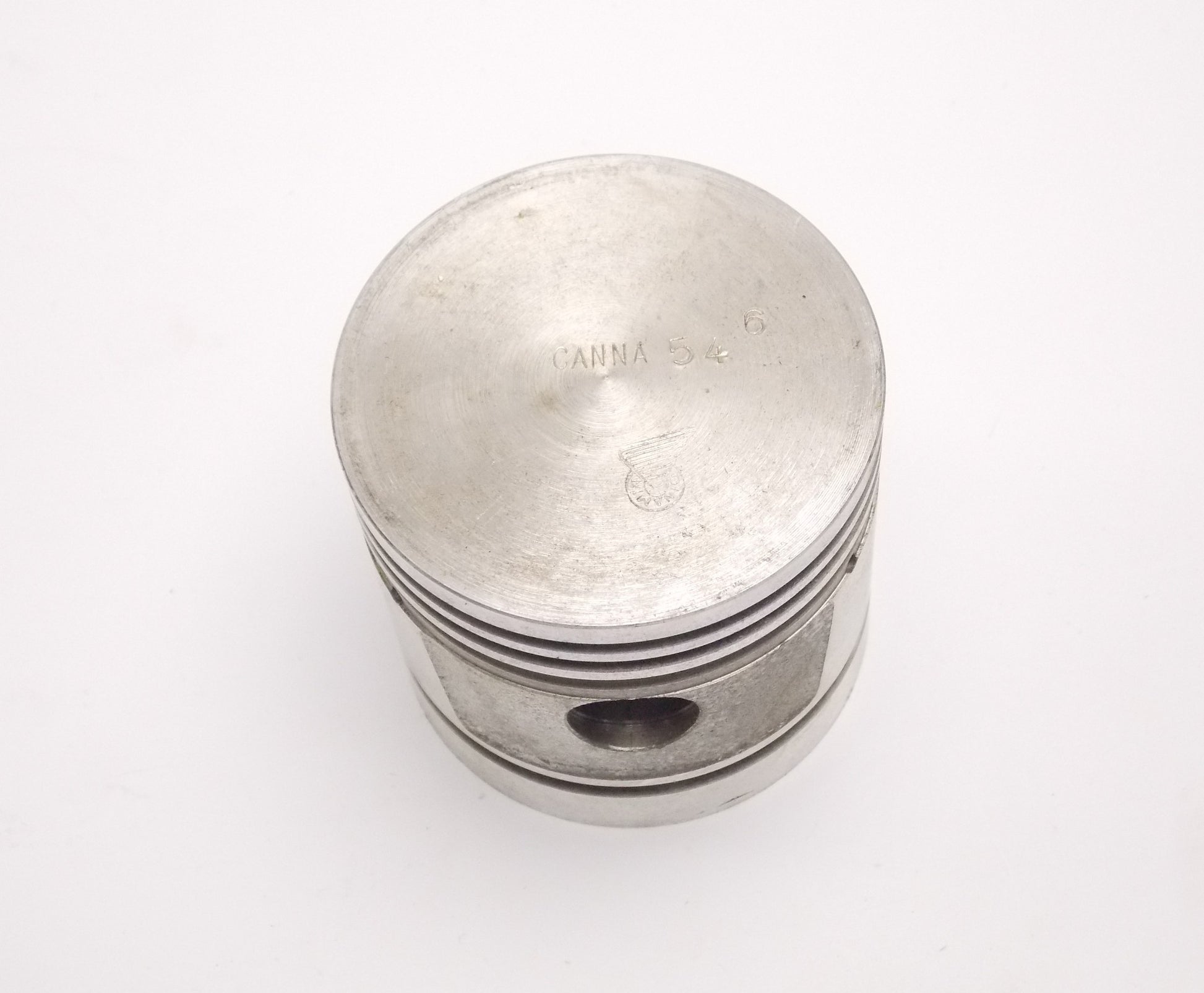 NOS DINAMIN PISTON + RINGS + PIN + CLIPS SET CPL. D. 54.6 mm GILERA 125 - MotoRaider