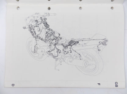 BMW 1993 R 1100RS ELECTRICAL CIRCUIT DIAGRAMS MANUAL 01999798698 - MotoRaider
