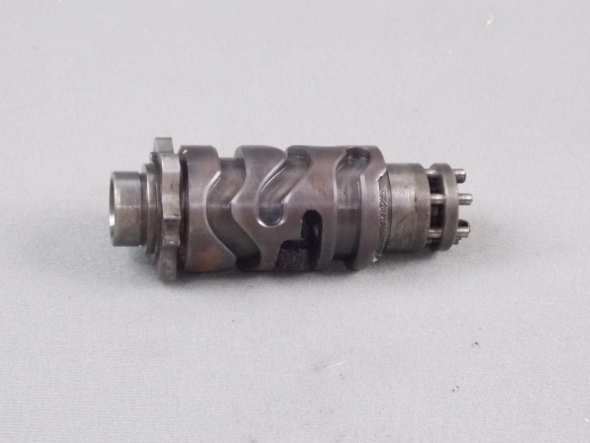 1976 YAMAHA YZ 400 TRANSMISSION SHIFTER DRUM YZ400 MOTOR GEARBOX TRANSMISSION - MotoRaider