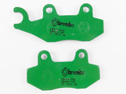 BREMBO YAMAHA 1989 XTZ750 SUPERTENERE PADS BRAKE REAR WHEEL 07.YA22.06 07YA2206 - MotoRaider