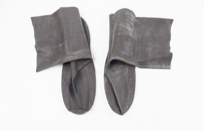 MOTORCYCLE RAIN GEAR WATER PROOF RUBBER BOOTS COVERS STRETCH SIZE M L=12" - MotoRaider