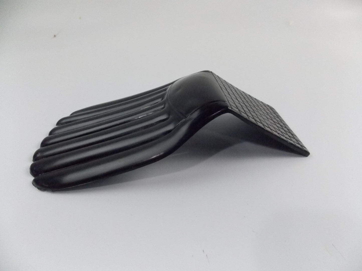 UNIVERSAL BLACK FENDER SPLASH GUARD MUD FLAP ENDURO STREET MOTORCYCLE MOPED MC - MotoRaider