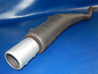 1985-90 YAMAHA XT400 MONOSCHOCK MARVING MUFFLER EXHAUST PIPE VINTAGE - MotoRaider