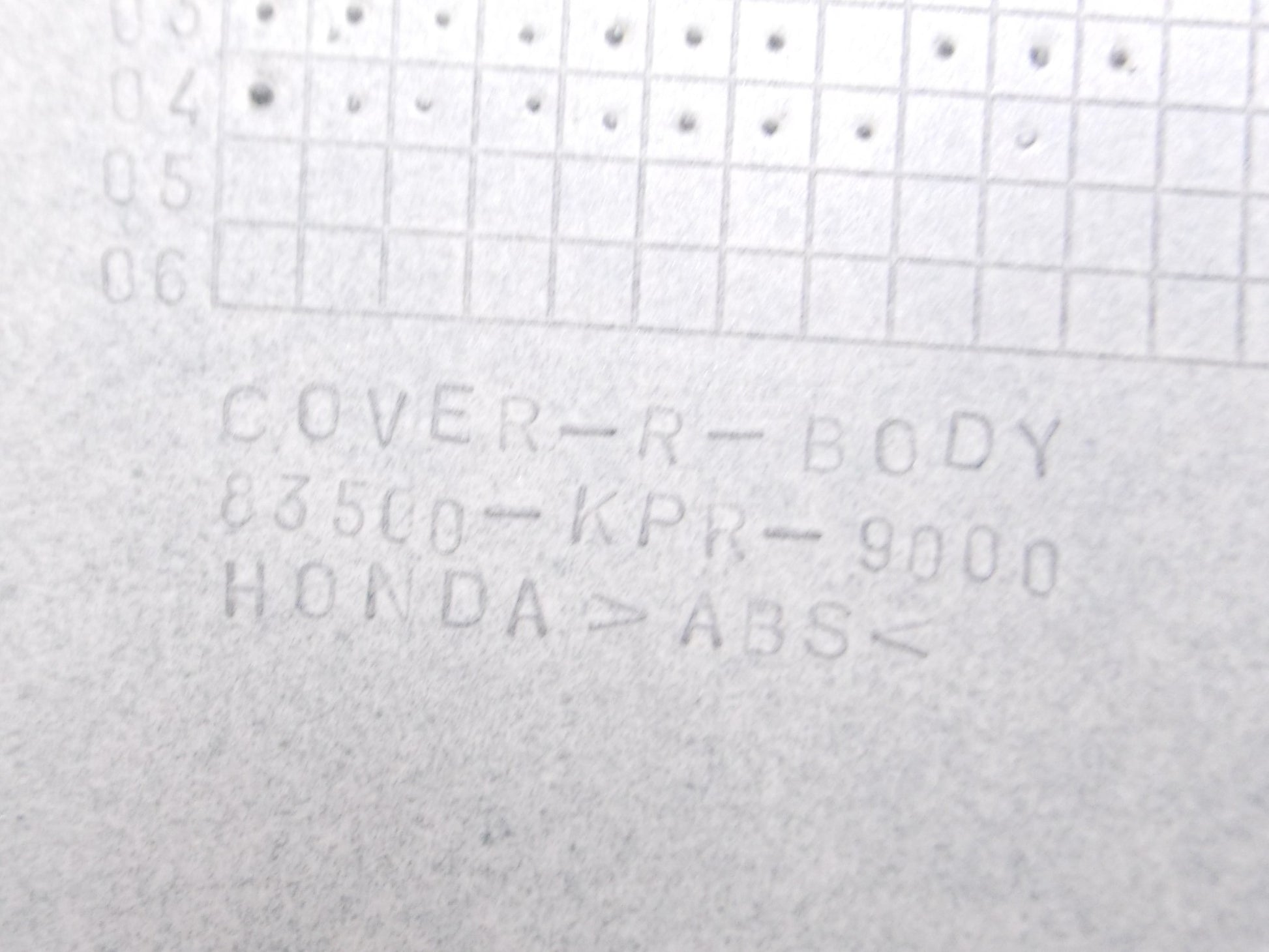 OEM HONDA 2004 SH 150 125 SCOOTER COVER RIGHT BODY FAIRING BLUE 83450-KPV-900ZJ - MotoRaider