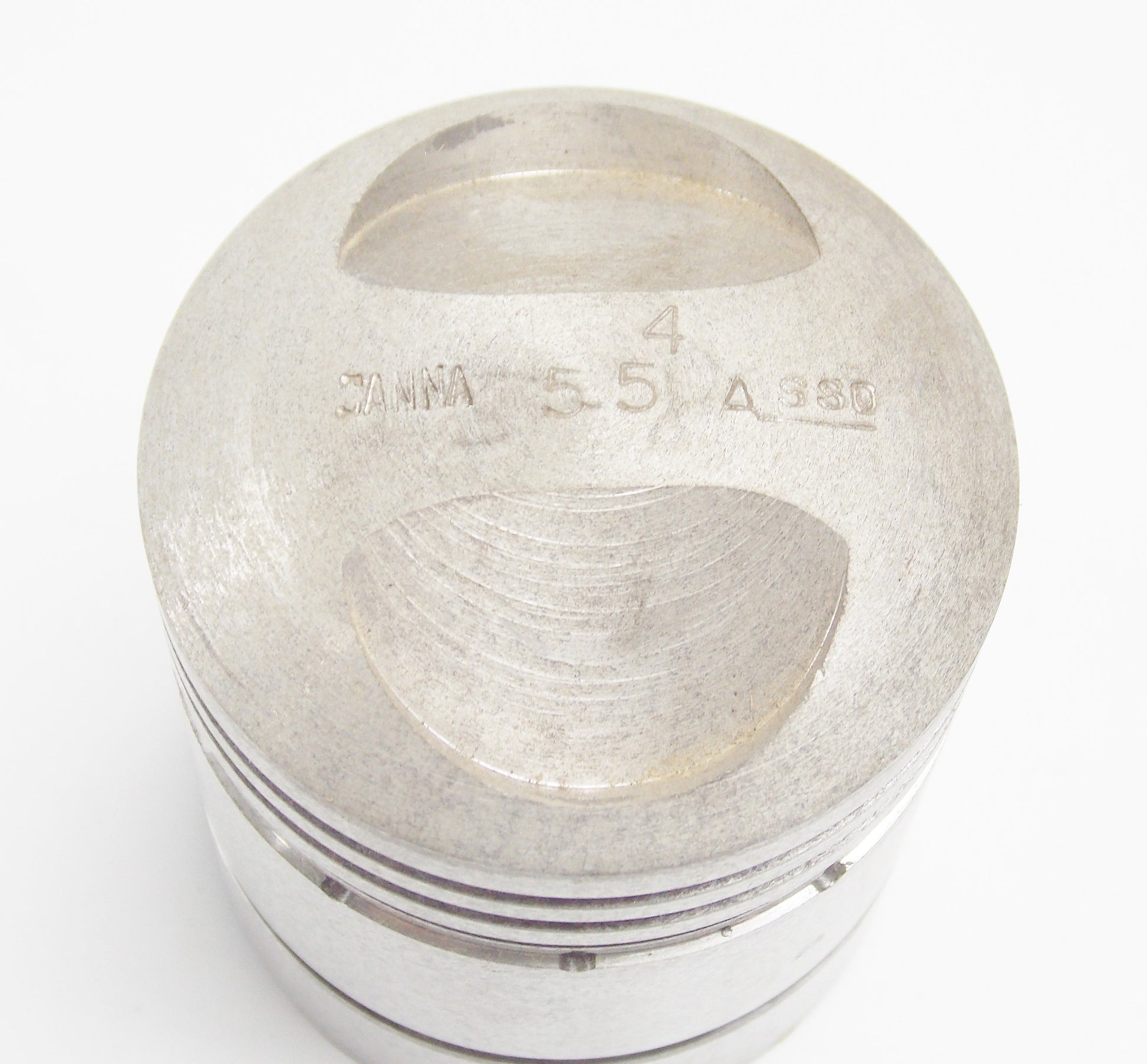 NOS ASSO WERKE PISTON+PIN 55.4 mm F.B. MONDIAL 125 cc CHAMPION - MotoRaider