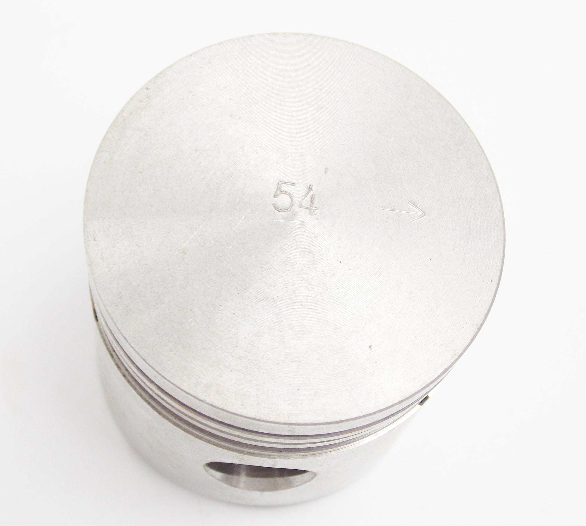 NOS ASSO WERKE 3245 PISTON + RING DIAMETER 54 mm GILERA 98 - MotoRaider