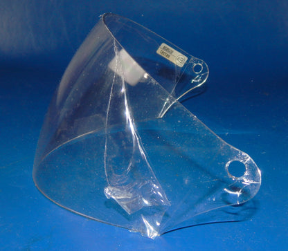MOTORCYCLE HELMET SHIELD CLEAR+SUN VISOR BLACK+NECK ROLL LEM Super Touring XL - MotoRaider