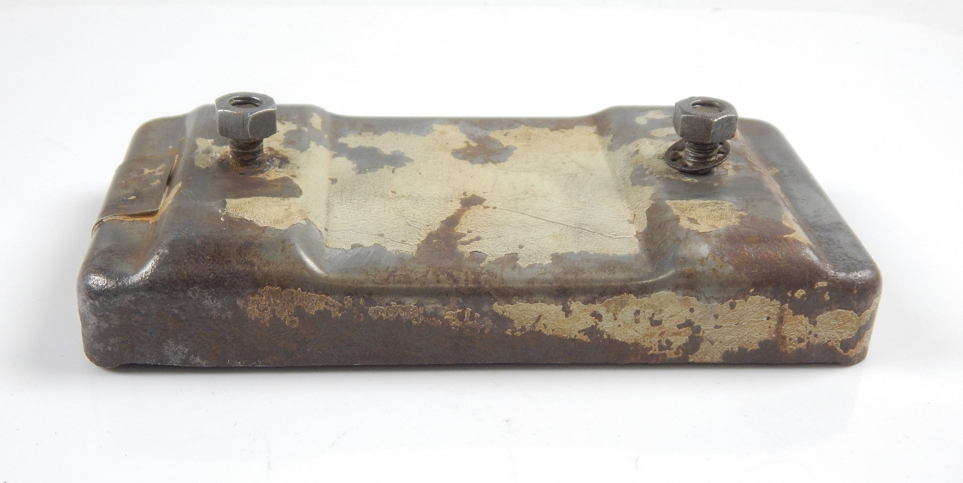 VINTAGE SCOOTER 1959 LAMBRETTA LI 150 BATTERY TRAY BOX COVER LID PANEL ITALY - MotoRaider