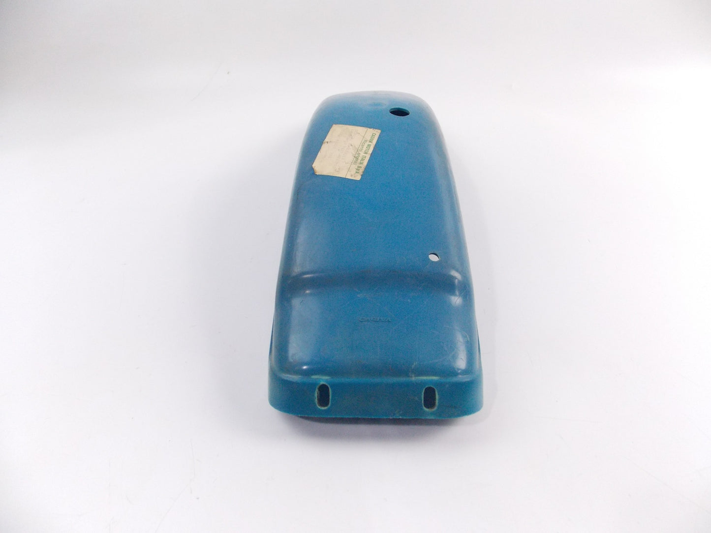 NOS OEM CAGIVA 1985 ALETTA ROSSA 125/ELEFANT 125 BLUE REAR FENDER 80A033213 - MotoRaider