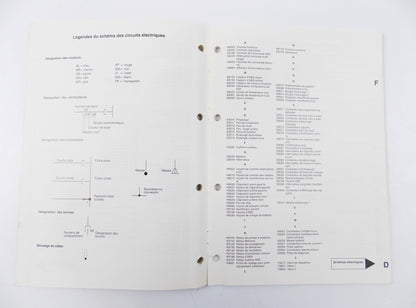 BMW 1993 R 1100RS ELECTRICAL CIRCUIT DIAGRAMS MANUAL 01999798698 - MotoRaider