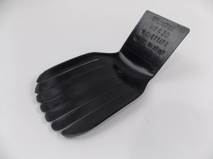 UNIVERSAL BLACK FENDER SPLASH GUARD MUD FLAP ENDURO STREET MOTORCYCLE MOPED MC - MotoRaider