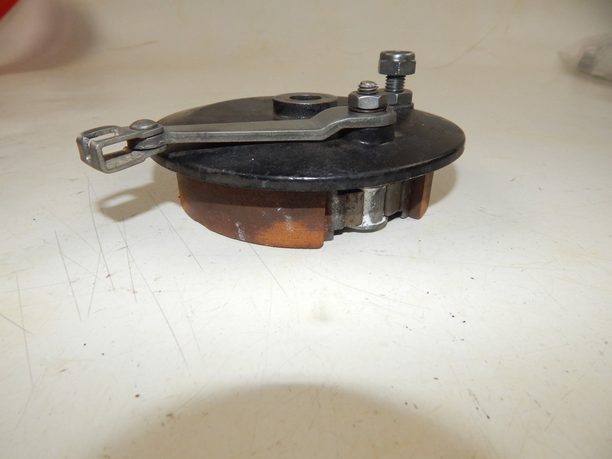 1981 BETA TRAIL 125 FRONT WHEEL HUB BRAKE PLATE SHOES VINTAGE ITALY - MotoRaider