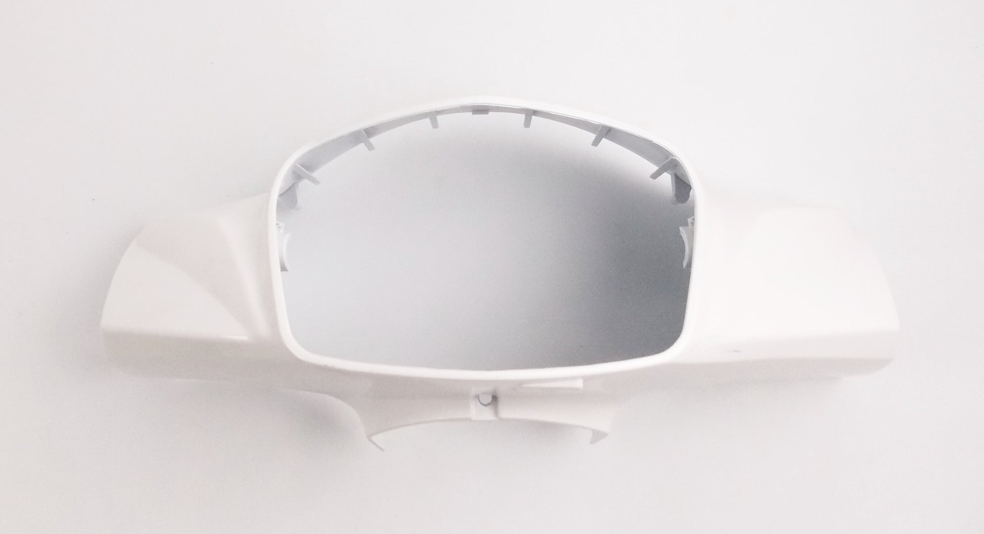 OEM PEUGEOT 2010-2014 TWEET WHITE FRONT HANDLEBAR COVER HEADLIGHT PANEL 801978 - MotoRaider