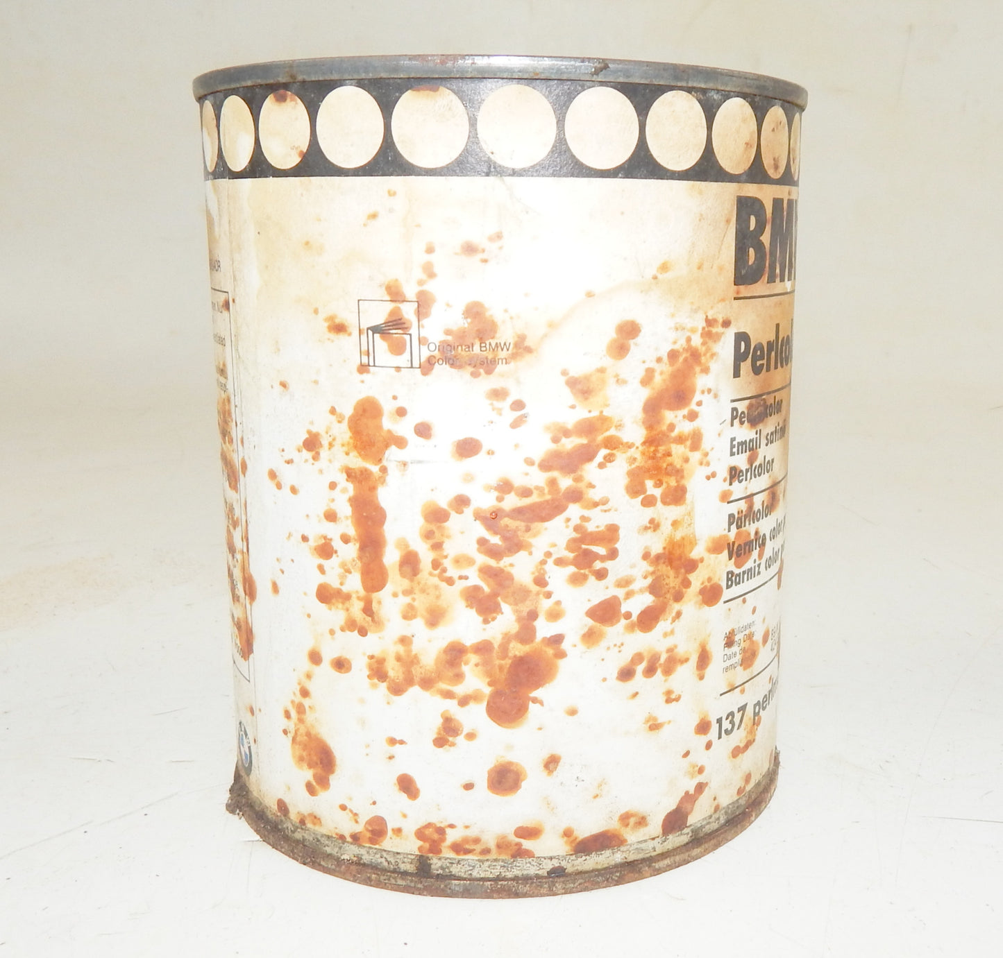 OEM BMW MOTORCYCLE PAINT CAN 1000ml PEARLCOLOR BMW 137 - MotoRaider