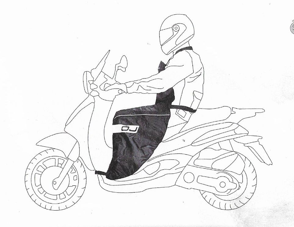 OJ 2017-2018 SYM JET 14 125 SCOOTER LEG COVER PROTECTOR ART JFL-TF 8032535511883 - MotoRaider
