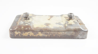 VINTAGE SCOOTER 1959 LAMBRETTA LI 150 BATTERY TRAY BOX COVER LID PANEL ITALY - MotoRaider