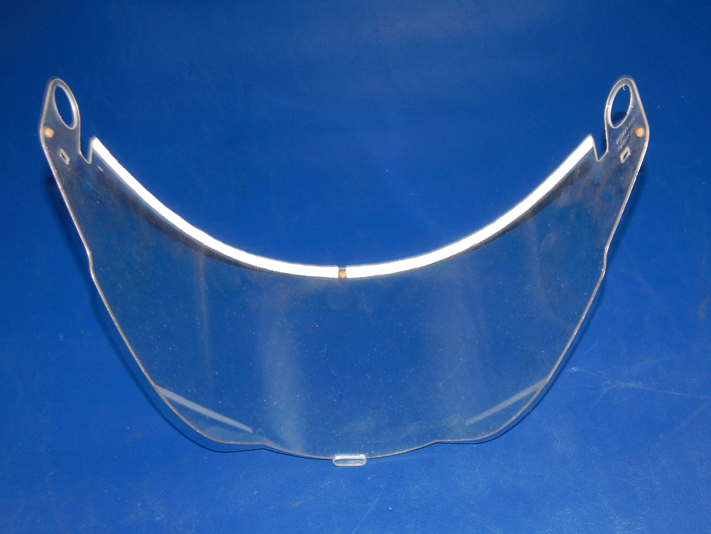 VINTAGE MOTORCYCLE HELMET NAVA 6 CLEAR VISOR SHIELD SCREEN ITALY DUCATI LAVERDA - MotoRaider