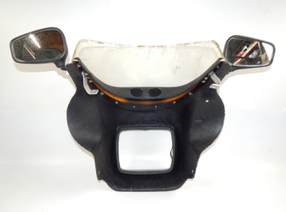 IC ITALCASCHI UNIVERSAL FIBERGLASS FAIRING COWLING BLACK YAMAHA LAVERDA GUZZI - MotoRaider