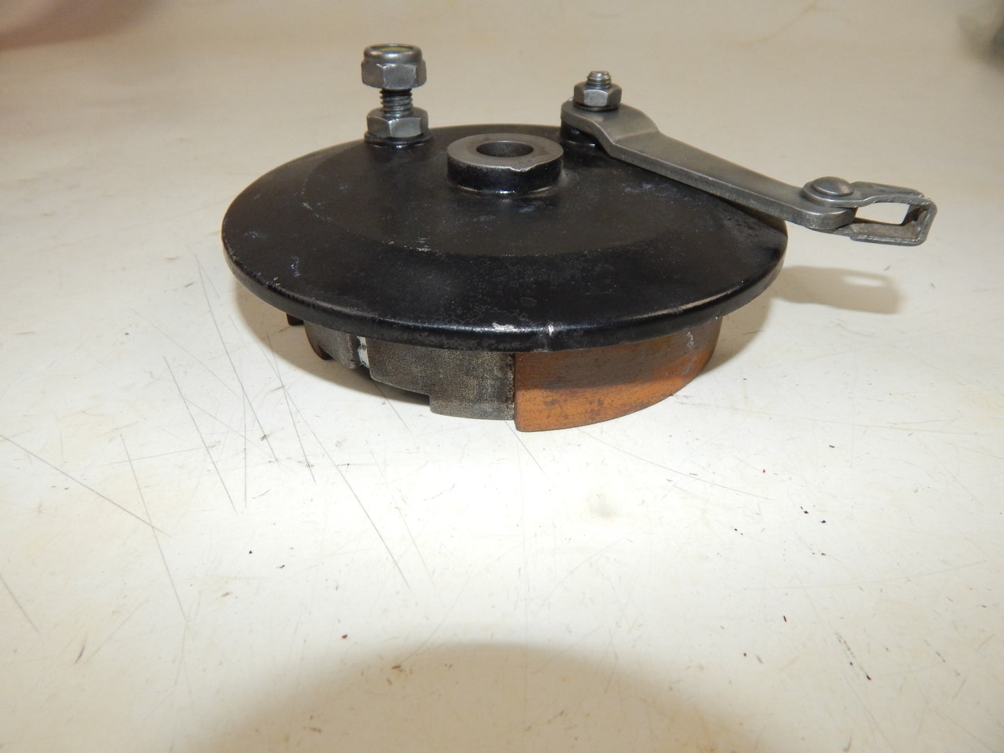 1981 BETA TRAIL 125 FRONT WHEEL HUB BRAKE PLATE SHOES VINTAGE ITALY - MotoRaider