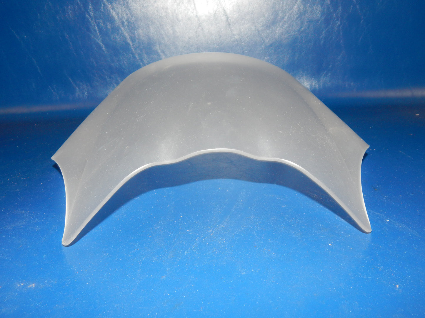 FABBRI 3000 CAFÉ RACER NAKED MOTORCYCLE WINDSHIELD WINDSCREEN FROSTED 14"x12" - MotoRaider