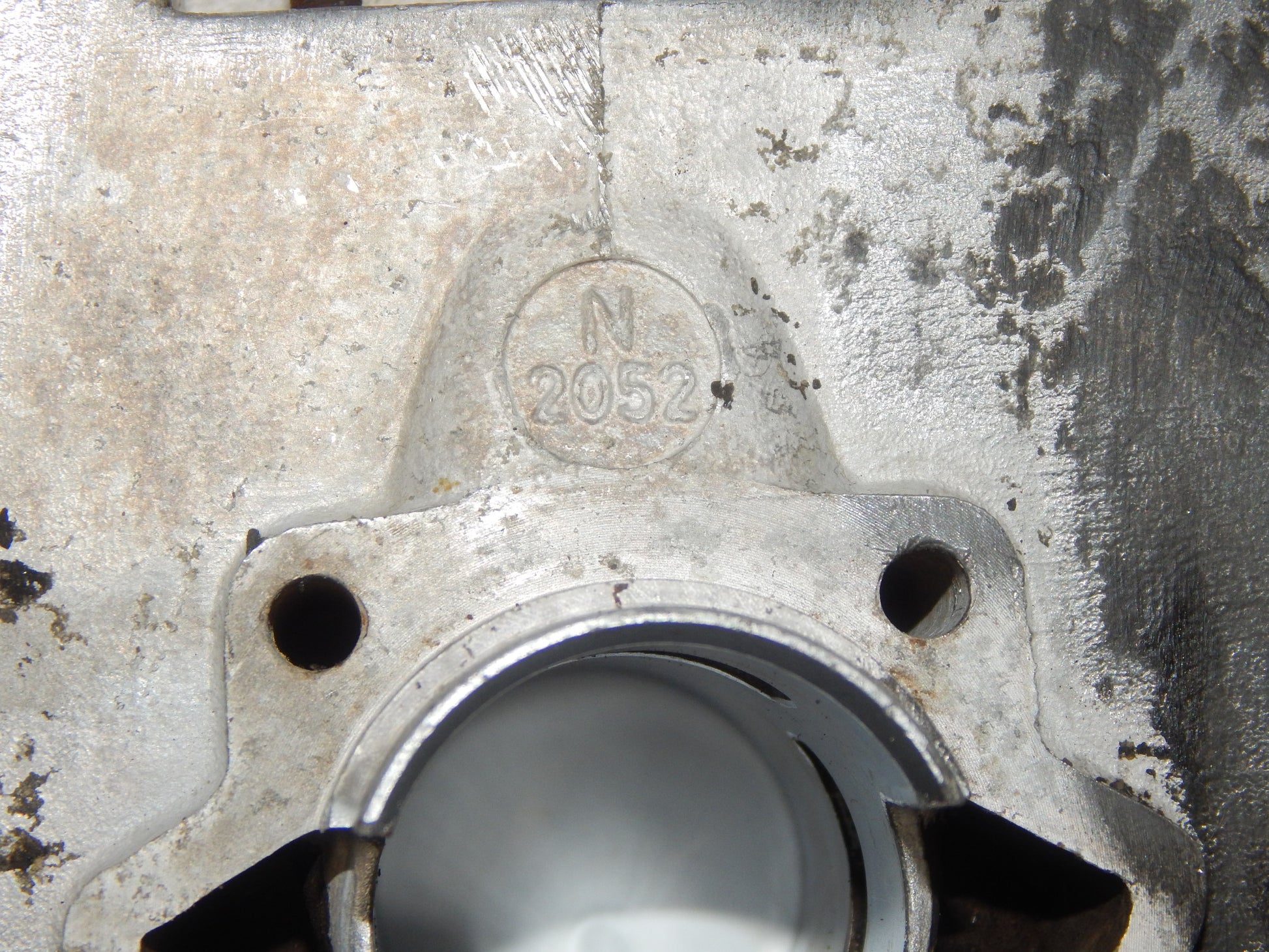 1970's FRANCO MORINI 50cc CYLINDER MOTOR JUG TOP END ENGINE BORE 38.64 mm ITALY - MotoRaider