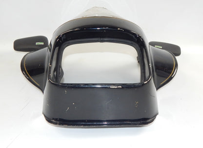 IC ITALCASCHI UNIVERSAL FIBERGLASS FAIRING COWLING BLACK YAMAHA LAVERDA GUZZI - MotoRaider