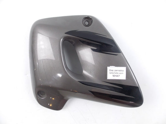 OEM 1994-2003 HONDA CB500 FRONT FAIRING LEFT PANEL DARK GRAY 19040-MY5A-0100 - MotoRaider