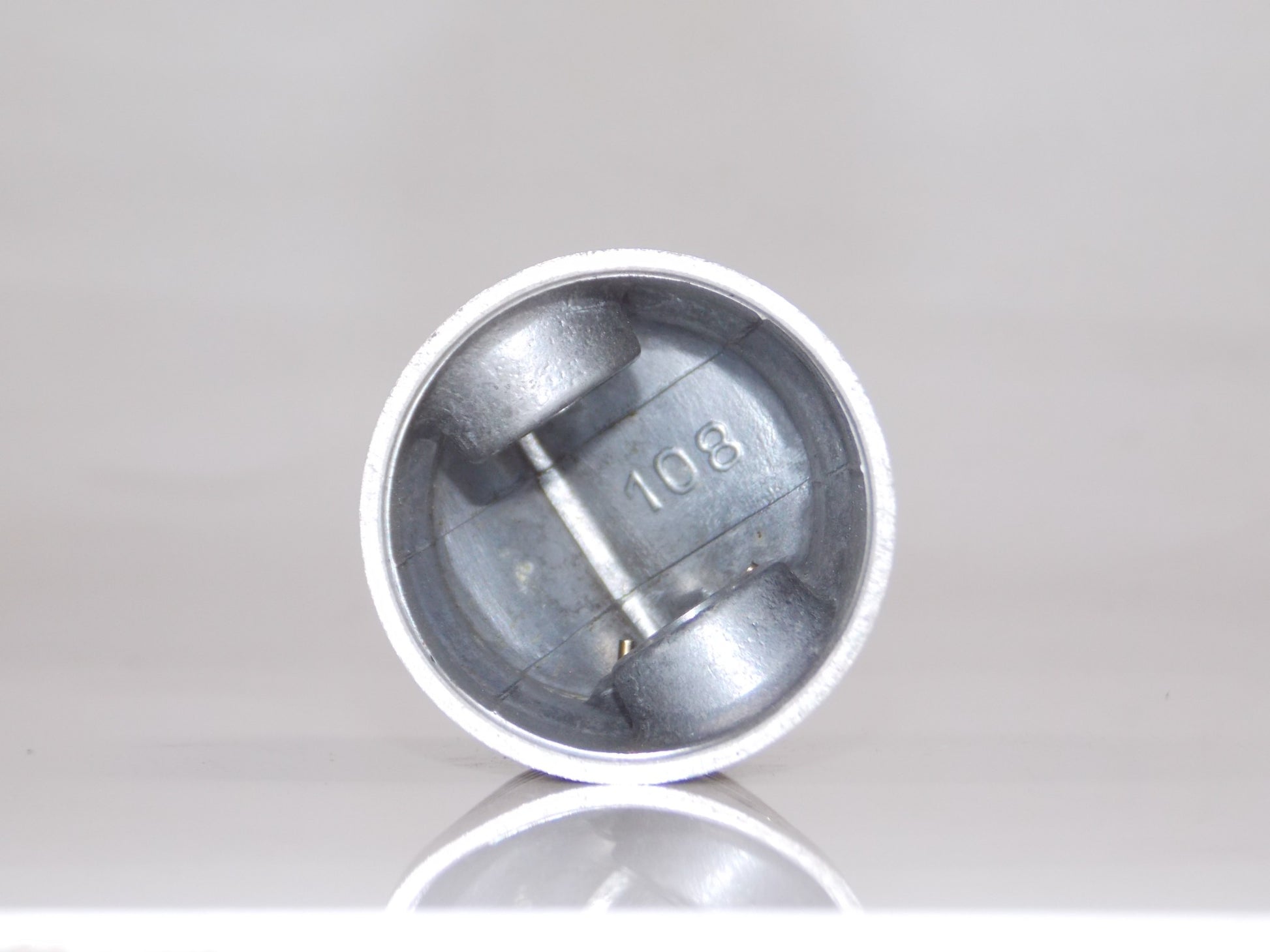 NOS DINAMIN 108 PISTON 43.4mm + 12MM PIN + CIRCLIPS + RINGS VINTAGE ITALY 16228 - MotoRaider
