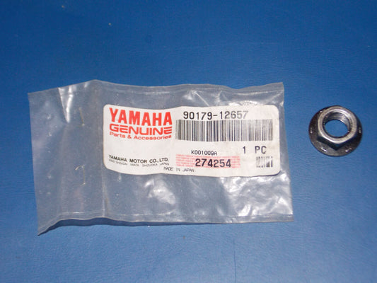 NOS 1995-2021 YAMAHA XV1100/750/250/535 YFM80 XVS1100 GENERATOR NUT 90179-12657 - MotoRaider