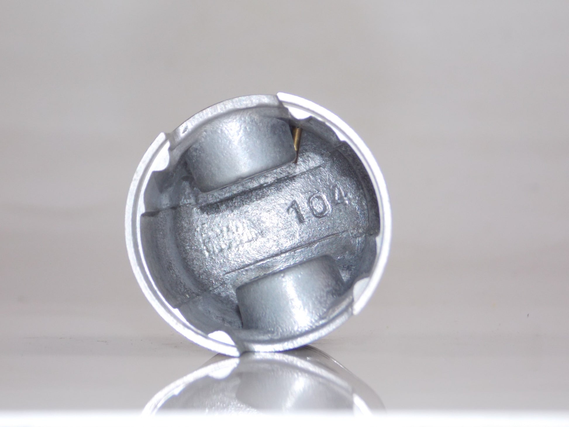 NOS DINAMIN 104 BETA 75 PISTON 44MM+12MM PIN+CIRCLIPS+RINGS VINTAGE ITALY #16230 - MotoRaider