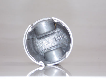 NOS DINAMIN 104 BETA 75 PISTON 44MM+12MM PIN+CIRCLIPS+RINGS VINTAGE ITALY #16230 - MotoRaider