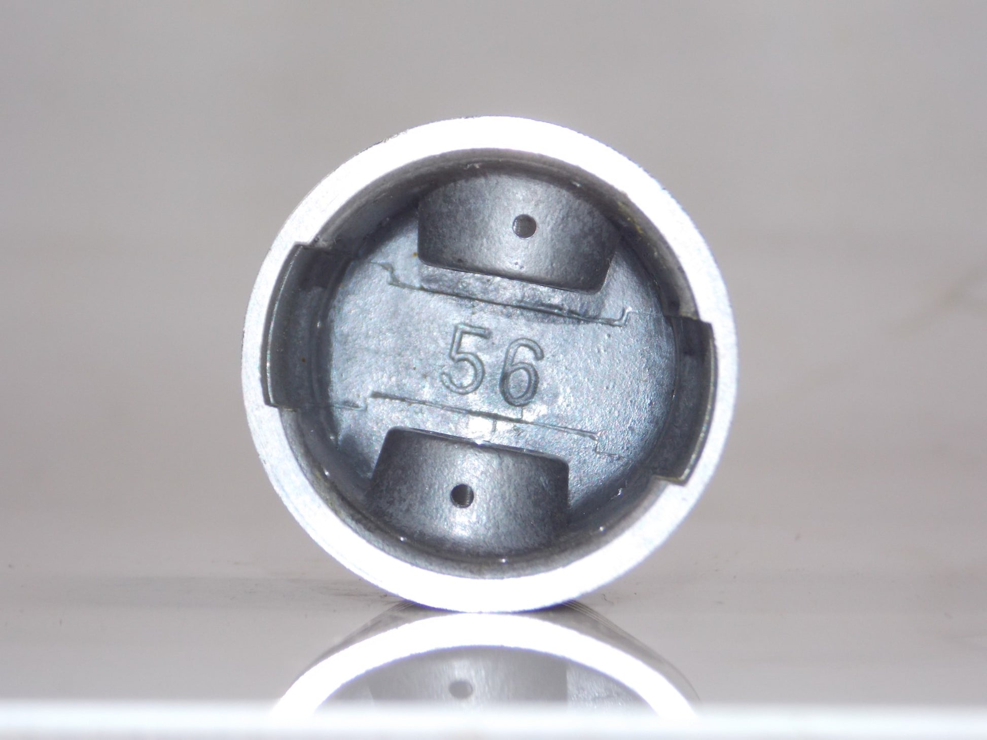 NOS DINAMIN 56 LAVERDA PISTON 46.6MM+13.5MM PIN+CIRCLIP+RING VINTAGE ITALY 16234 - MotoRaider