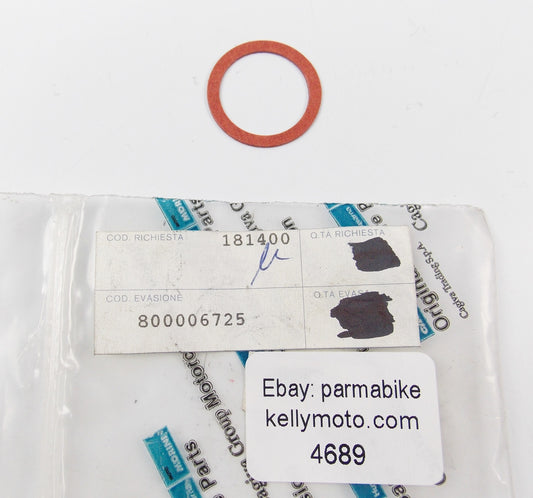 NOS OEM CAGIVA 1987 ALETA ORO 125-S2 |1987-1989 WMX 125 WASHER 0.5 mm 800006725 - MotoRaider