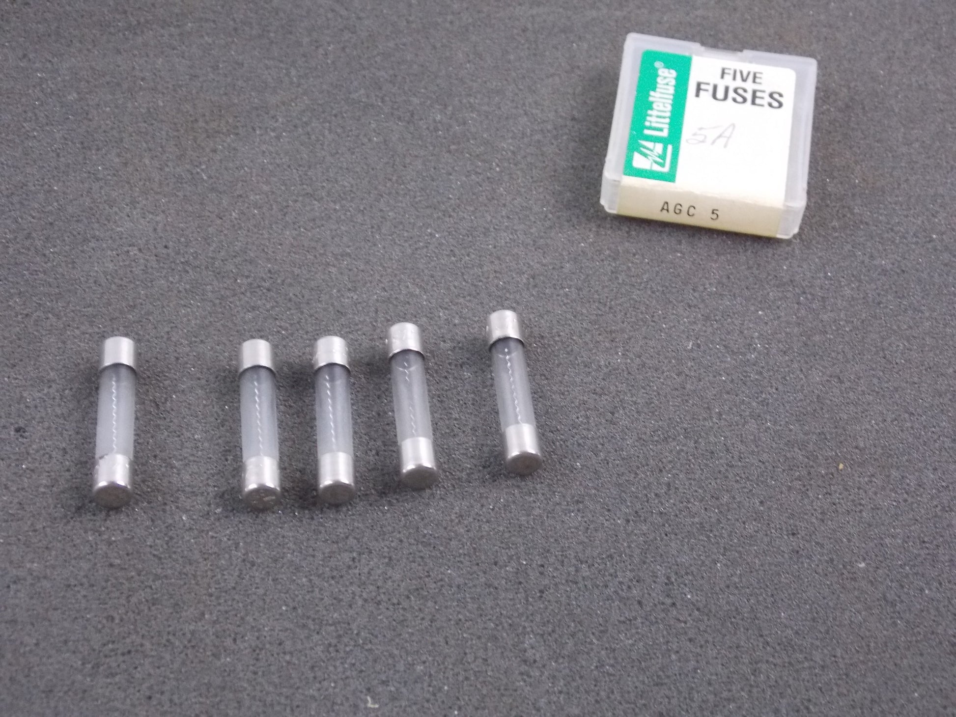 LITTELFUSE CARTRIDGE FUSE 5 Amp PKG OF 5 - MotoRaider