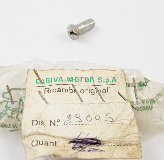 NOS OEM CAGIVA 1989 WMX 125 / 240 / 250 CROSS REAR WHEEL NIPPLE 800029005 - MotoRaider