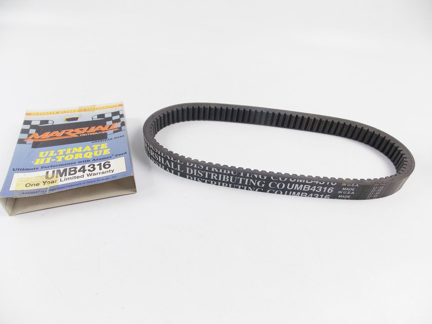 MARSHALL 1988-1989 CHEETAH TOURING UMB4316 ULTIMATE HI-TORQUE SNOWMOBILE BELT - MotoRaider