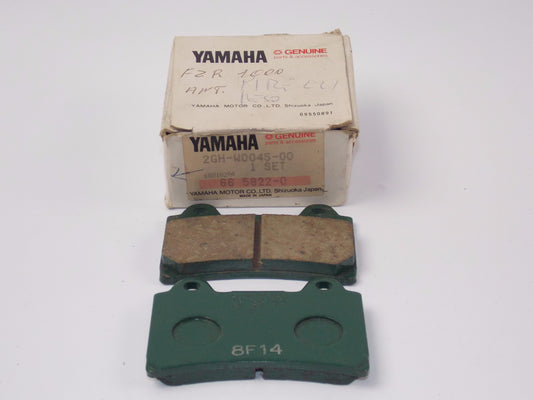 NOS OEM YAMAHA 1987-1988 FZR1000 BRAKE PAD KIT FRONT 2GH-W0045-00 - MotoRaider