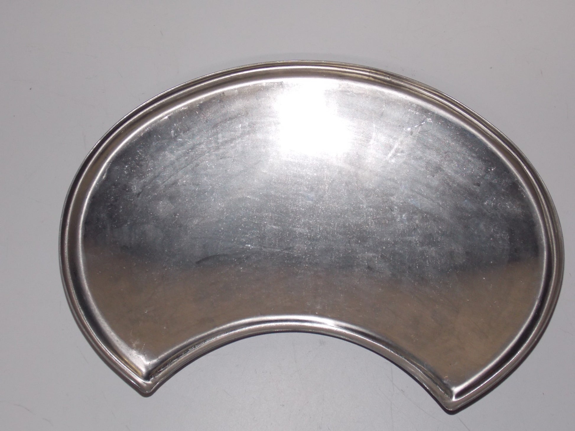 ALLOY FRONT NUMBER CONVEX PLATE HEADLIGHT VINTAGE MX ENDURO SCRAMBLER CAFE RACER - MotoRaider