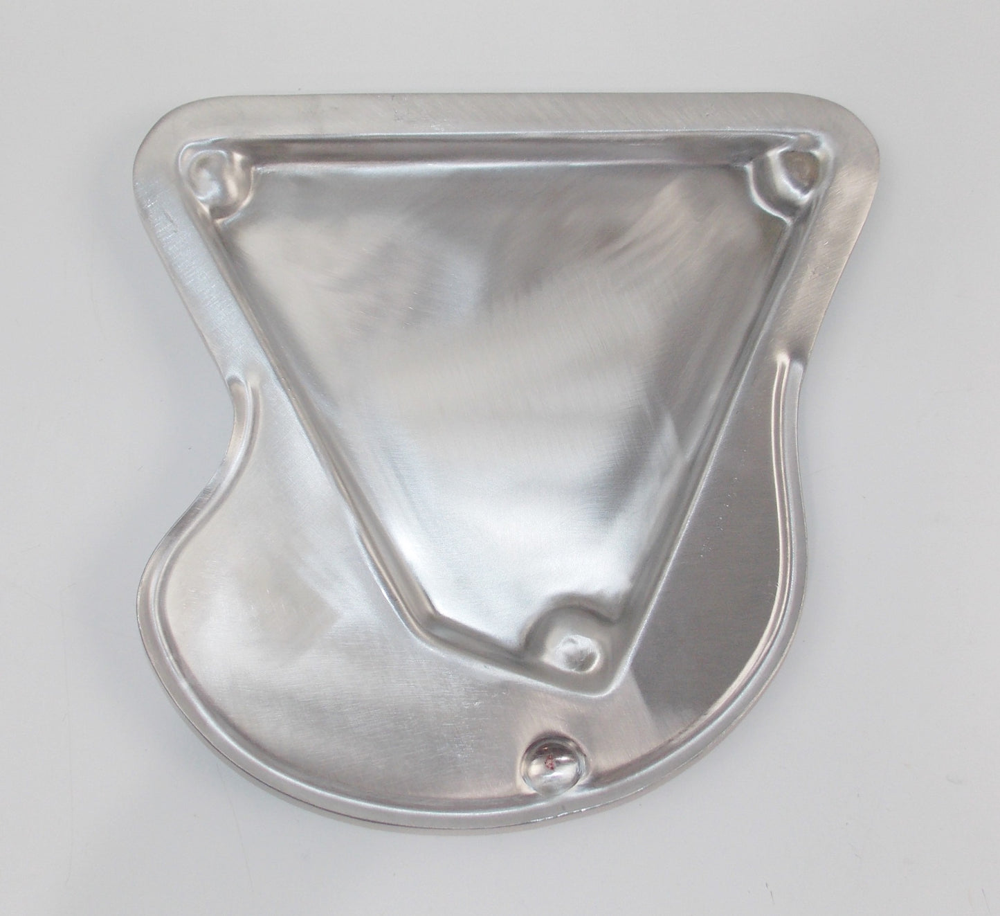FRAME L SIDE PANEL NUMBER ALLOY PLATE 1974-76 KTM 125-175-250-360 LAY DOWN SHOCK - MotoRaider
