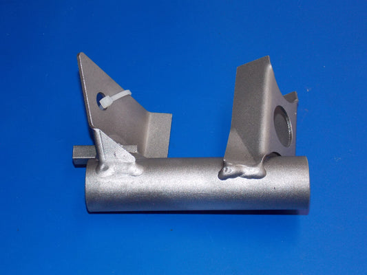 1971-73 KTM MC GS 125 SACHS 175 BLACK MOTOR SIDE KICK STAND MOUNT FRAME BRACKET - MotoRaider