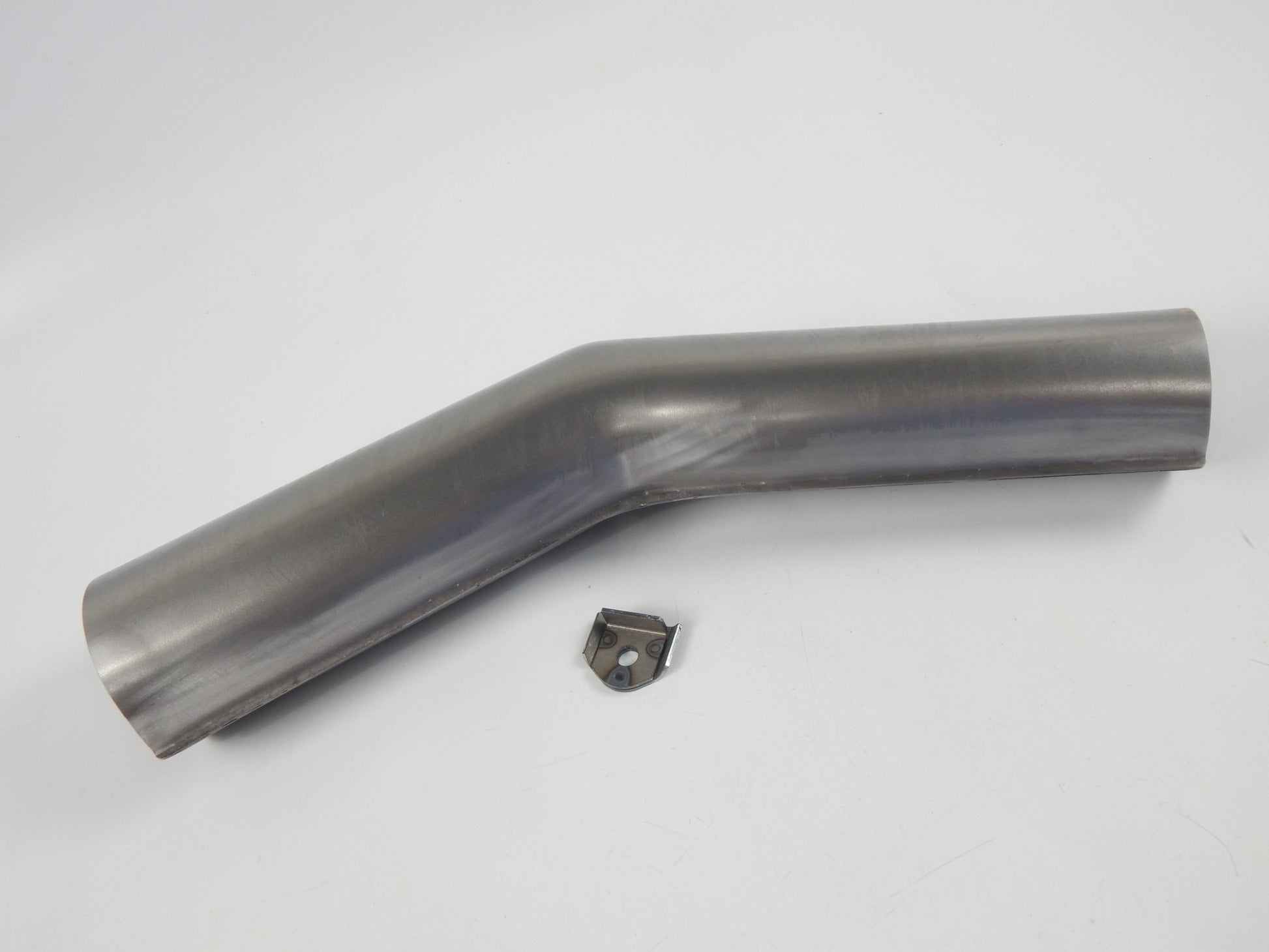 1973 1976 Penton KTM GS MC 125 175 MUFFLER PIPE EXHAUST MID SECTION SHROUD - MotoRaider