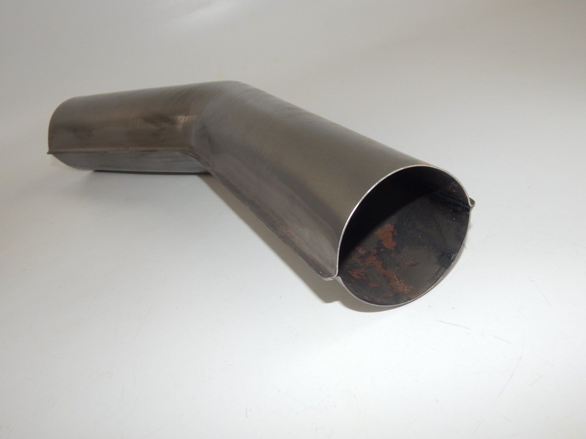 1973 1976 Penton KTM GS MC 125 175 MUFFLER PIPE EXHAUST MID SECTION SHROUD - MotoRaider