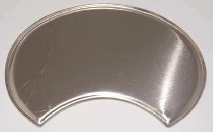 HEADLIGHT CUT FRONT NUMBER PLATE ALLUMINUM 9"x11" VINTAGE ENDURO SCRAMBLER ITALY - MotoRaider