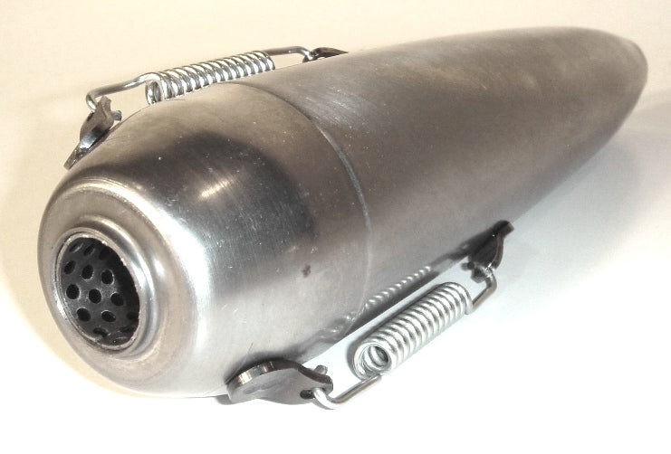 1974 1975 1976 PENTON KTM MC 250 CROSS EXHAUST SILENCER END PIECE MUFFLER PIPE - MotoRaider