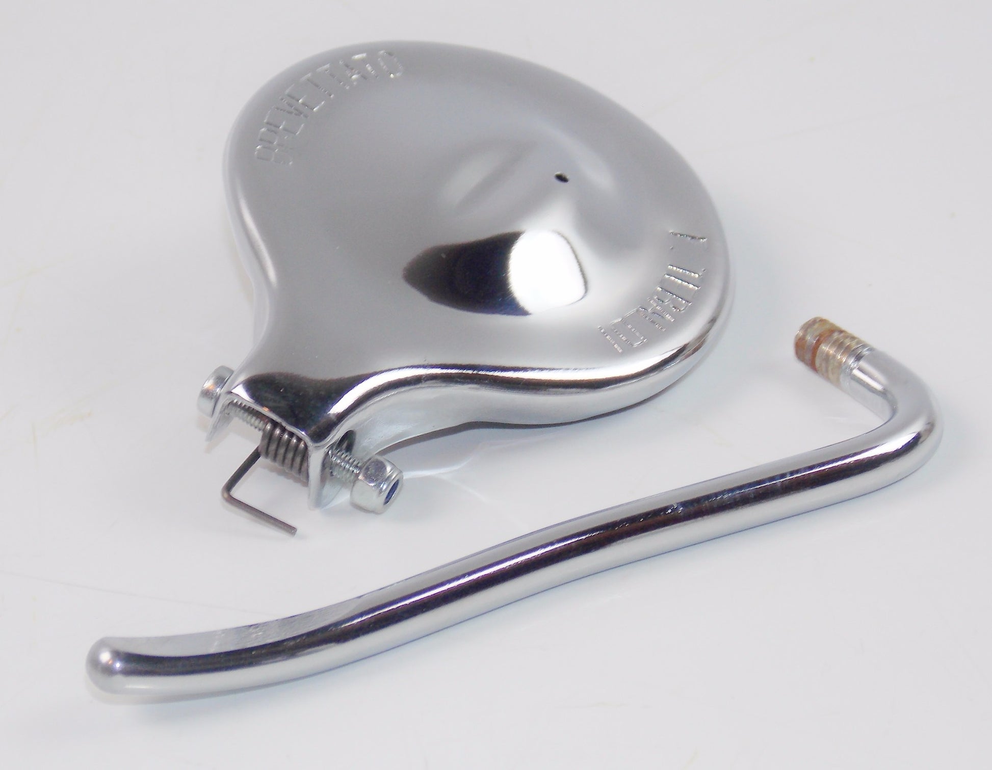 1950's TEBALDI GAS FUEL TANK CAP QUICK RELEASE LID GUZZI DUCATI CAFE SCRAMBLER - MotoRaider
