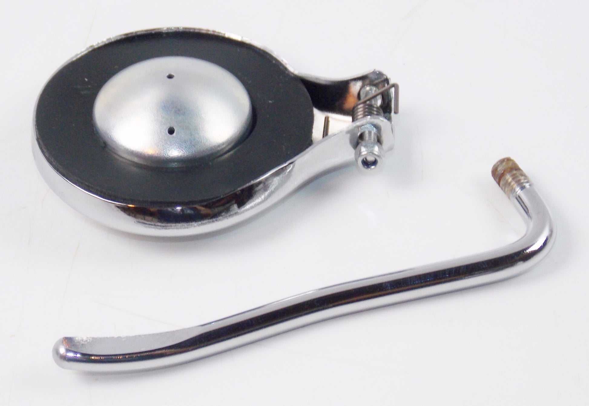1950's TEBALDI GAS FUEL TANK CAP QUICK RELEASE LID GUZZI DUCATI CAFE SCRAMBLER - MotoRaider