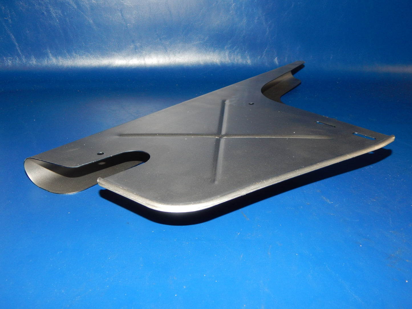 1968-69 KTM PENTON GS MC 100 125 REAR WHEEL CHAIN GUARD PROTECTOR PANEL STEEL - MotoRaider