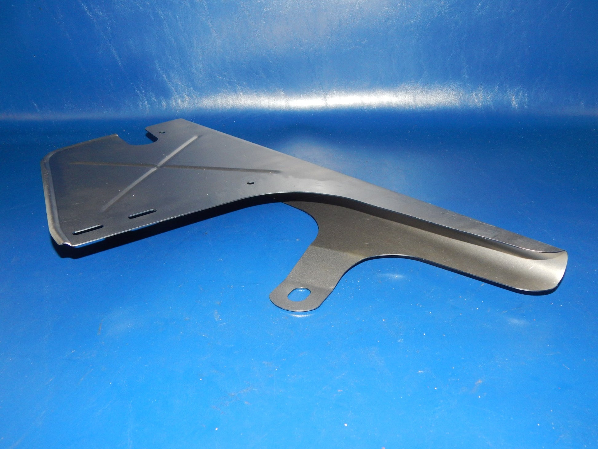 1968-69 KTM PENTON GS MC 100 125 REAR WHEEL CHAIN GUARD PROTECTOR PANEL STEEL - MotoRaider