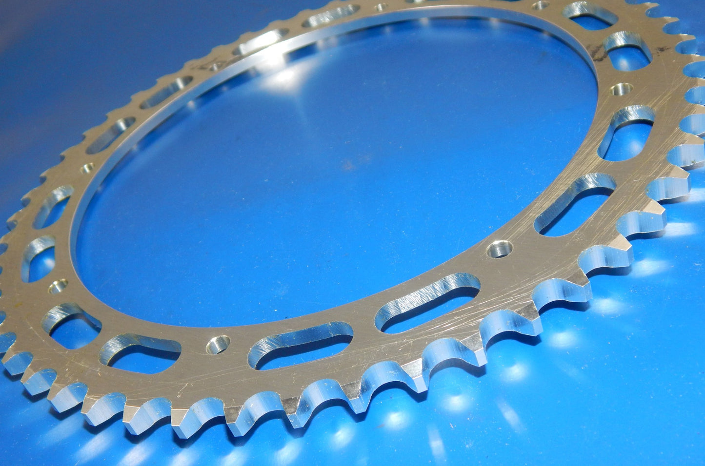 1974-1981 KTM PENTON GS MC 125 250 360 495 52T SPROCKET TH=8mm CHAIN 530 ERGAL - MotoRaider