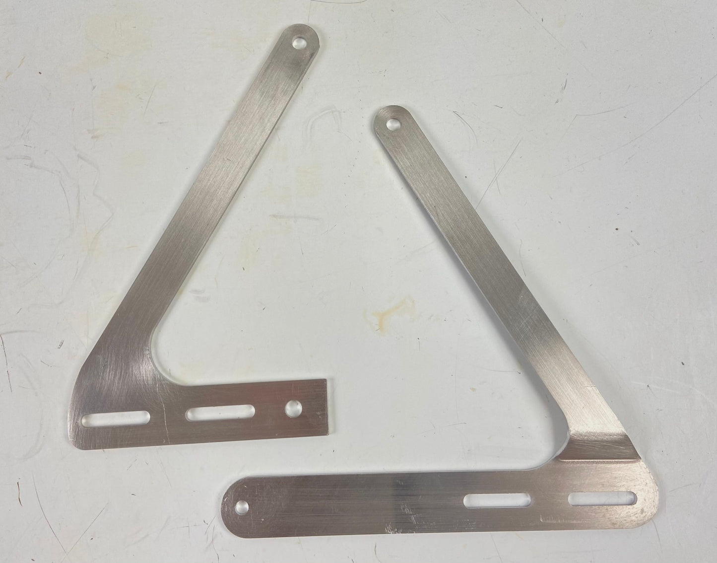 1973-75 KTM MC GS 100 125 SACHS MOTOR CHAIN GUIDE ALUMINUM BRACKETS MOUNTS - MotoRaider